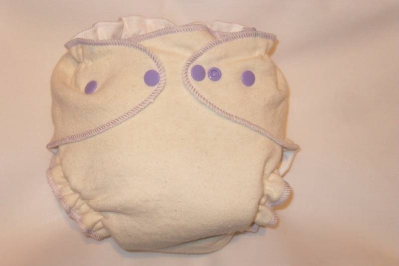 Hanf/Zorb Ausgestattet Windel Mit Licht Lila Faden von Etsy - twinkletoesdiapers