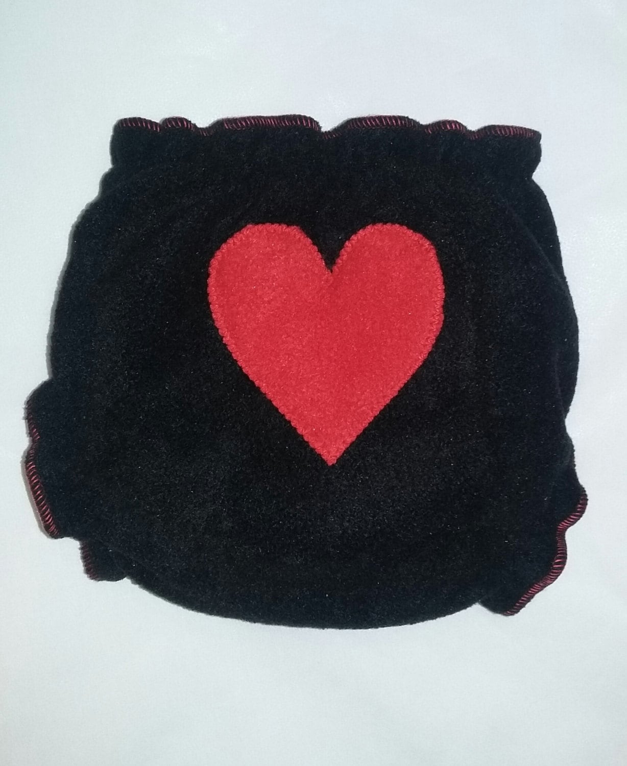 Schwarzes Herz Hintern Vlies Windel Wickeln von Etsy - twinkletoesdiapers