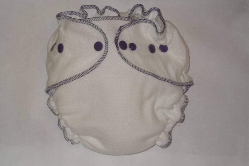 Windel Bambus Zorb Mit Lila Druckknöpfen Ausgestattet von Etsy - twinkletoesdiapers