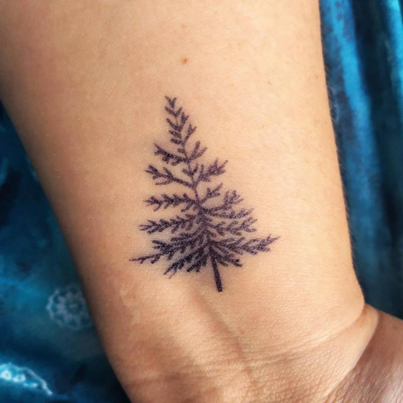 Kiefernbaum Semi-Permanent 2-Wochen Tattoo | 2Er Set von Etsy - twoweektattoos