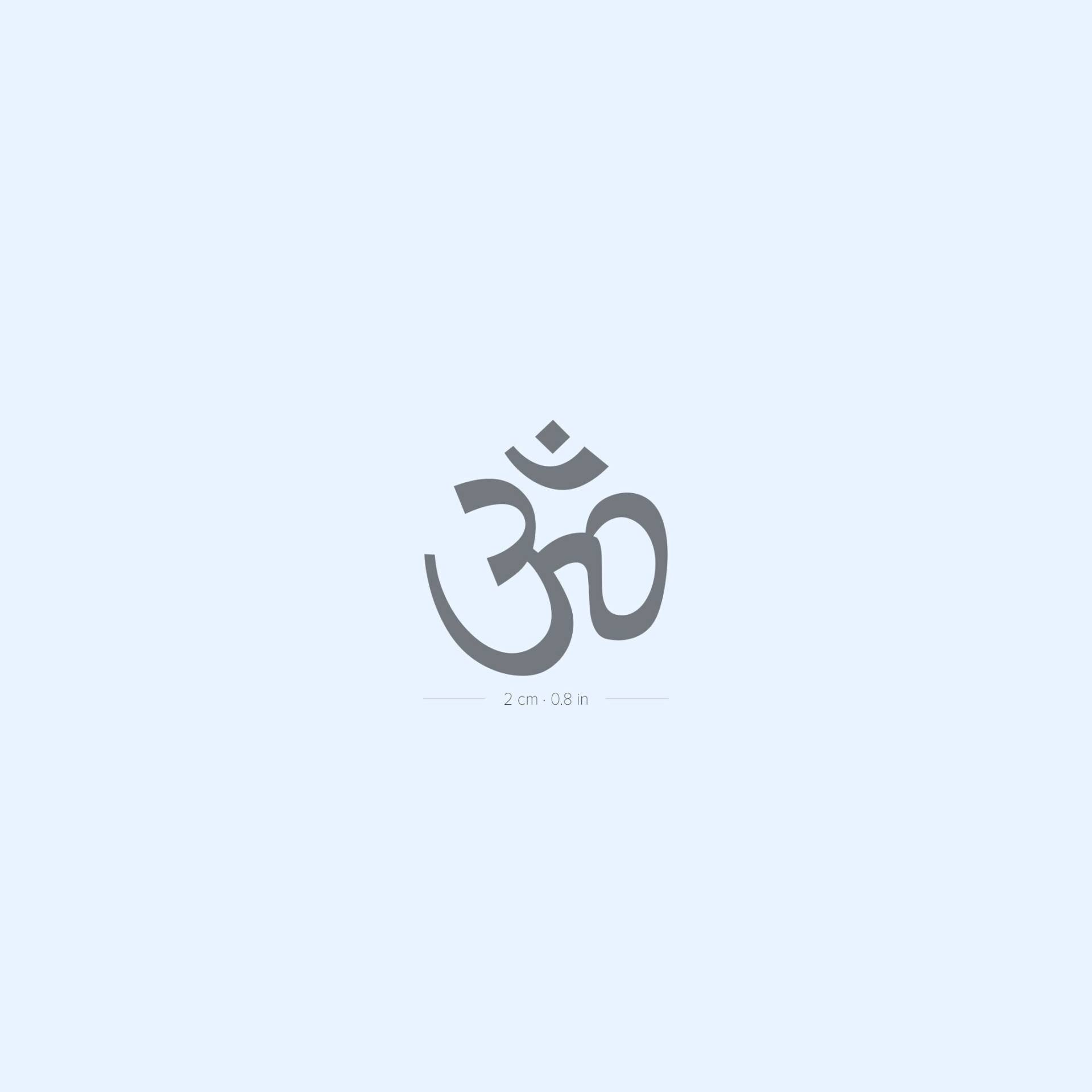 Om Semi-Permanent 2-Wochen Tattoo | 2Er Set Om Semi-Permanent 2-Wochen Tattoo | 2Er Set von Etsy - twoweektattoos