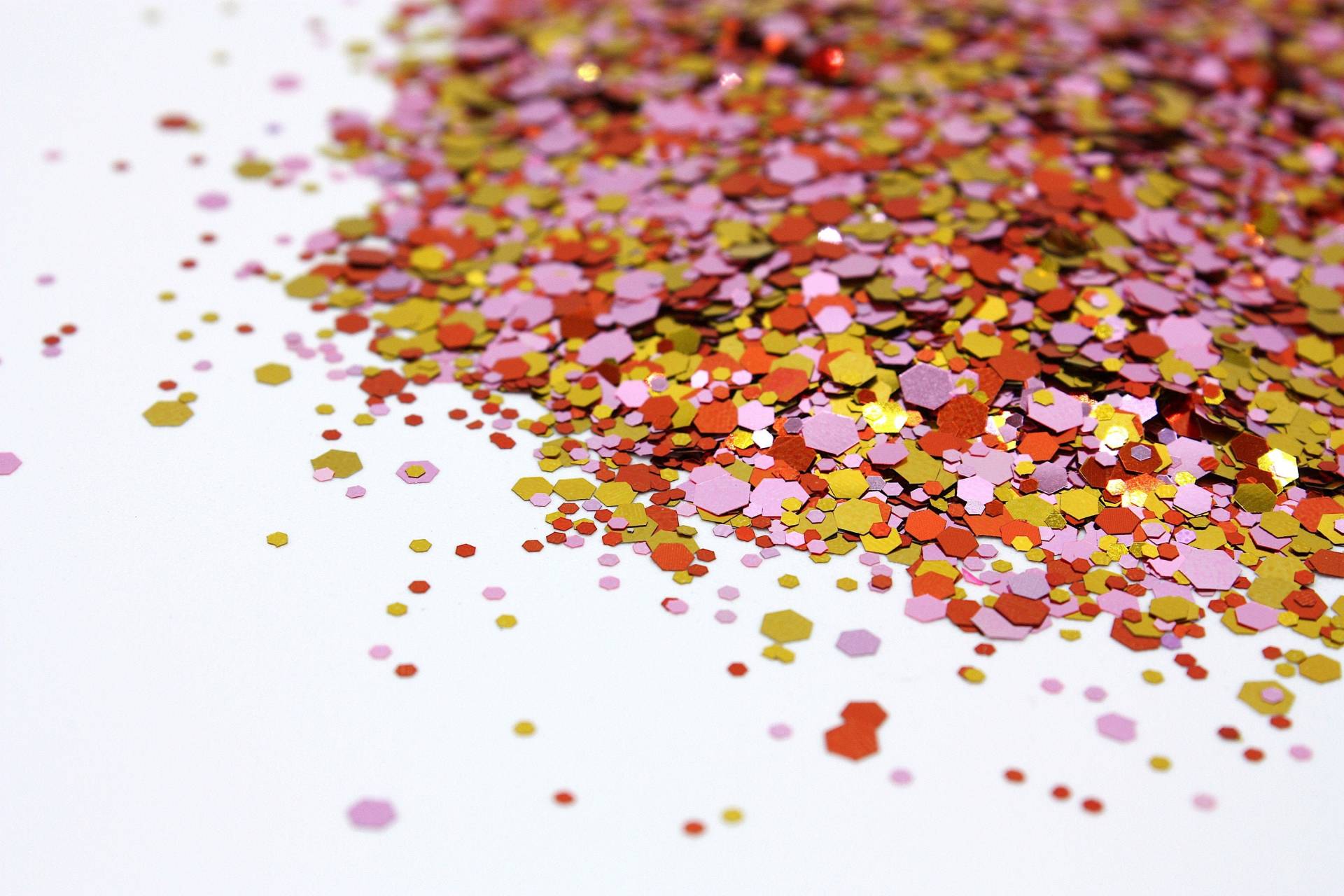 5G Hex Pink, Rot Und Gold Glitter, Bastelbedarf, Harz, Scrapbooking, Chunky Nail Art, Slime Making, Hexagon Glitter von Etsy - uCrafti