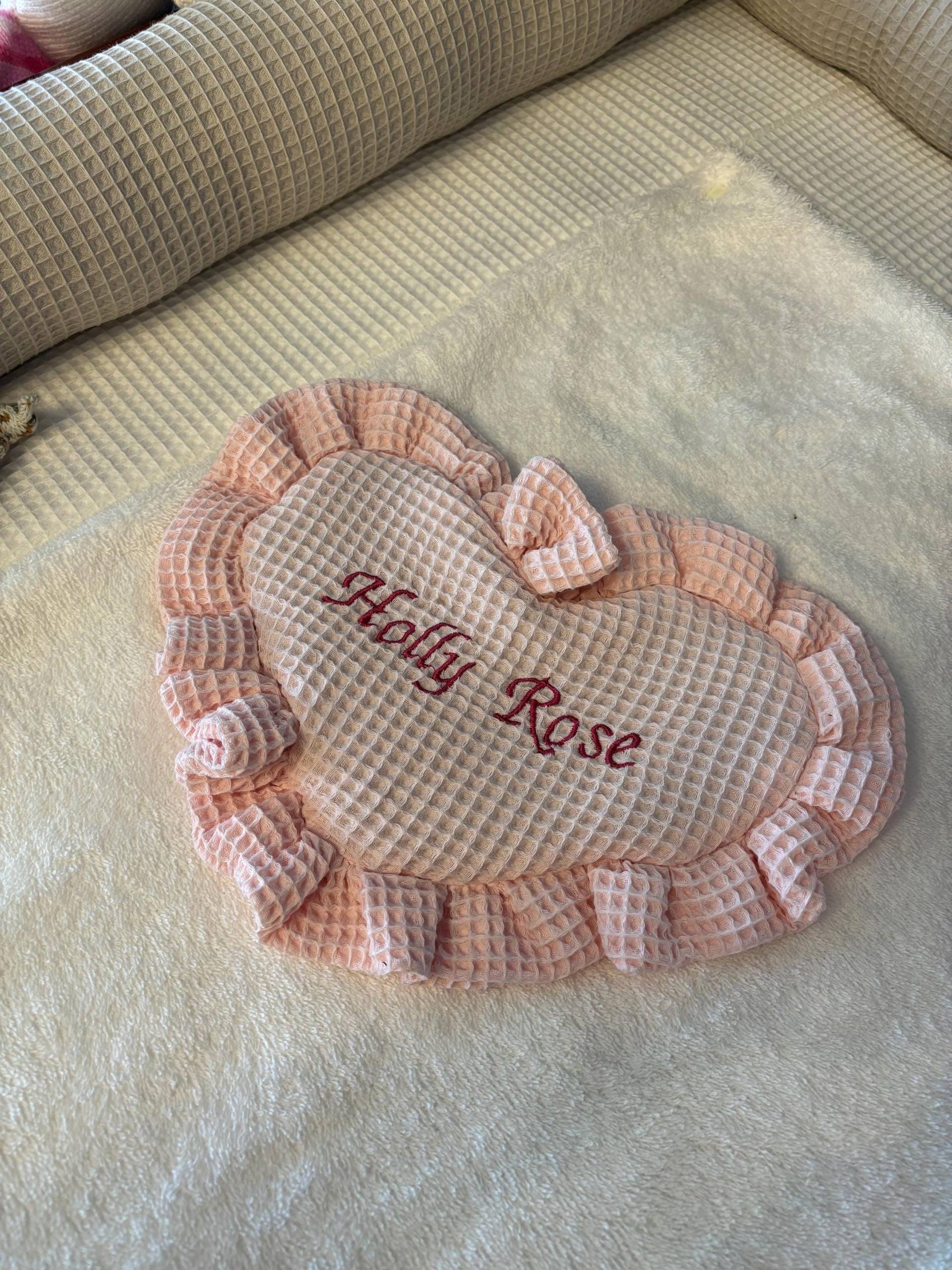 Newborn Wärmekissen Traubenkerne Personaliert von Etsy - verubinrot