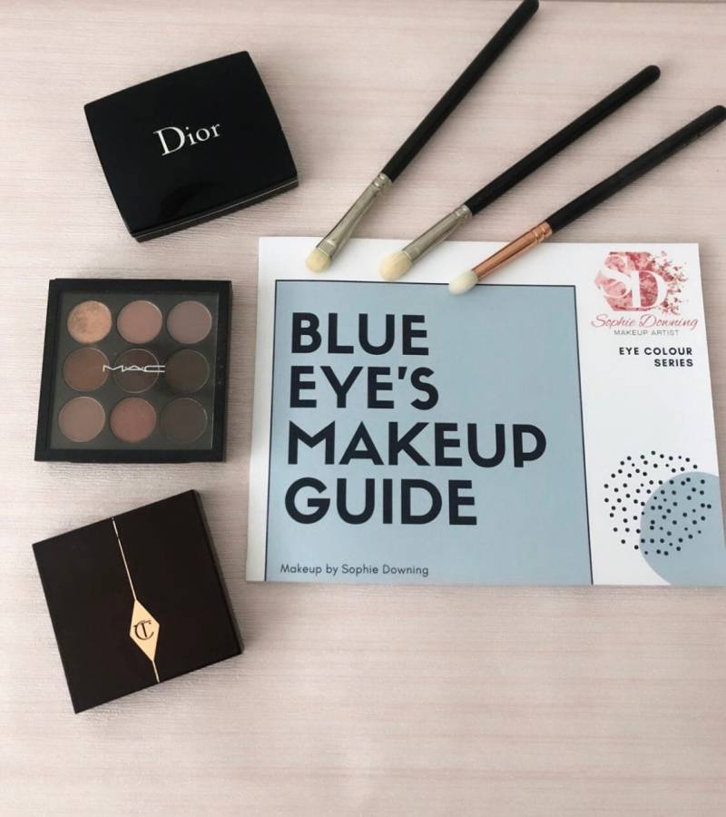 Blaue Augen, Makeup Guide, Book, Personalisiert, Buch, Augenschirm, Unterricht, Lehrer, Augen Makeup, Augenfarbe, Anleitung von Etsy - virtualmakeupartist