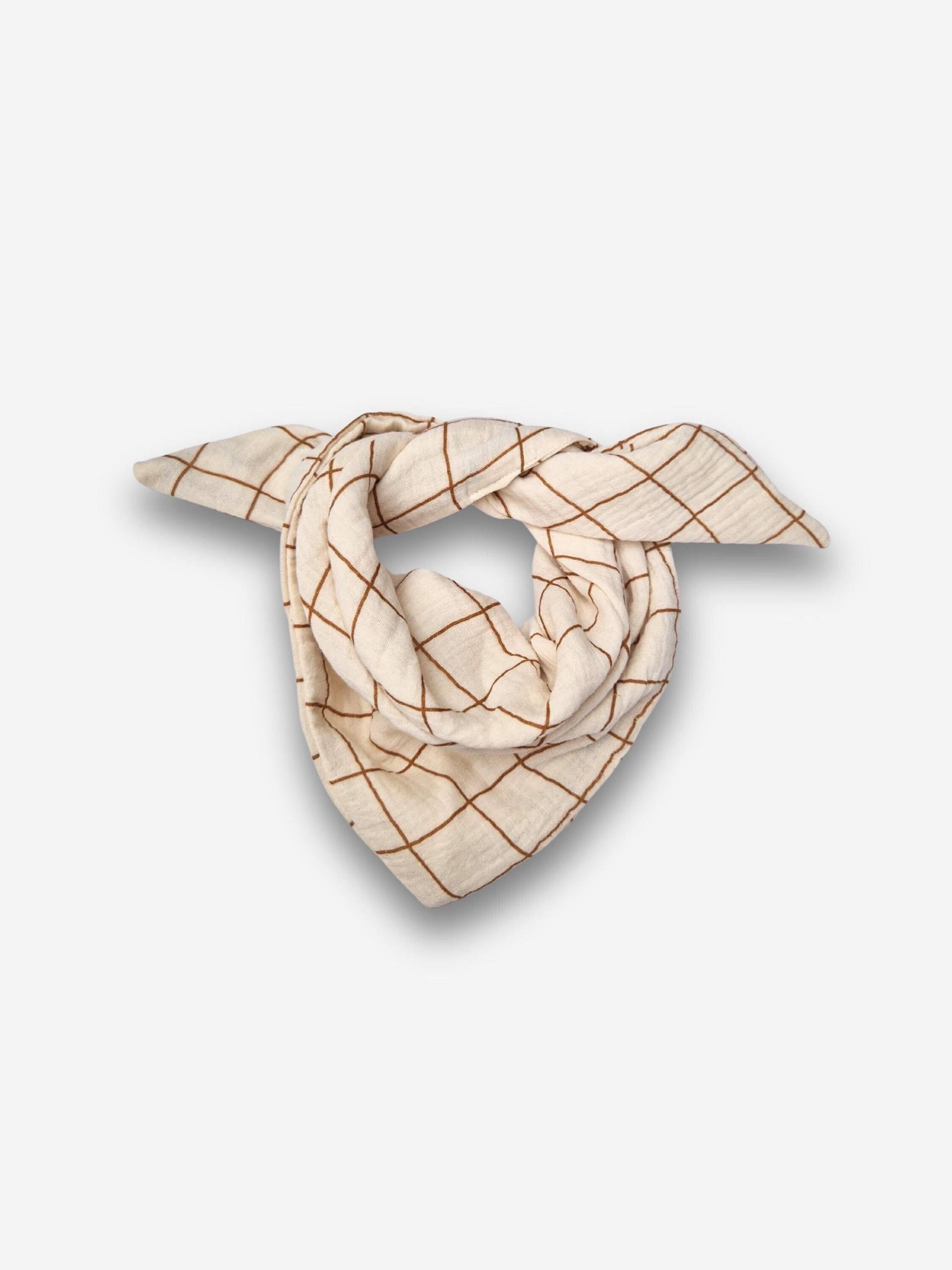 Musselin Dreieckstuch Für Kinder | Halstuch 100% Baumwolle Creme Senfgelb Kariert Grid Musselin Dreieckstuch Für Kinder | Halstuch 100% Baumwolle Creme Senfgelb Kariert Grid von Etsy - vivilovely