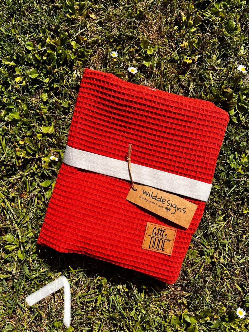 Wickeltasche, Windeltasche, Rot Mit Druckknöpfen von Etsy - wilddesignshandmade