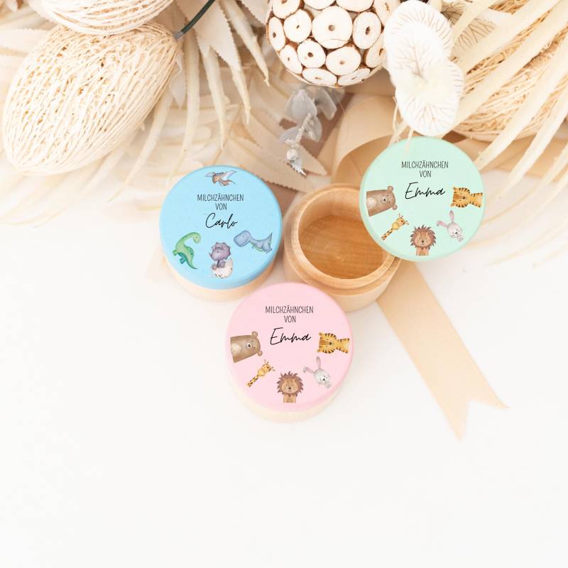 Milchzahndose, Zahndose Dino, Zahndose, Milchzähne, Milchzahndose Junge, Mädchen, Ostergeschenk Kinder von Etsy - wunderwunsch