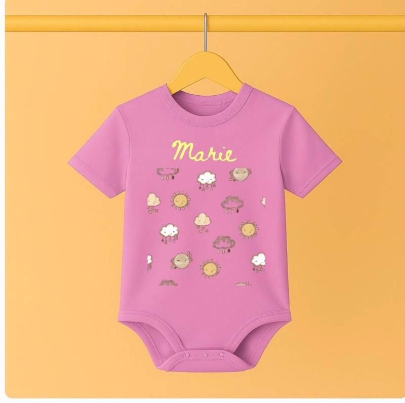 Little One" - Personalisierter Baby-Body Mit Spruch 100% Bio-Baumwolle Little One" - Personalisierter Baby-Body Mit Spruch 100% Bio-Baumwolle von Etsy - wwwlittleroarde