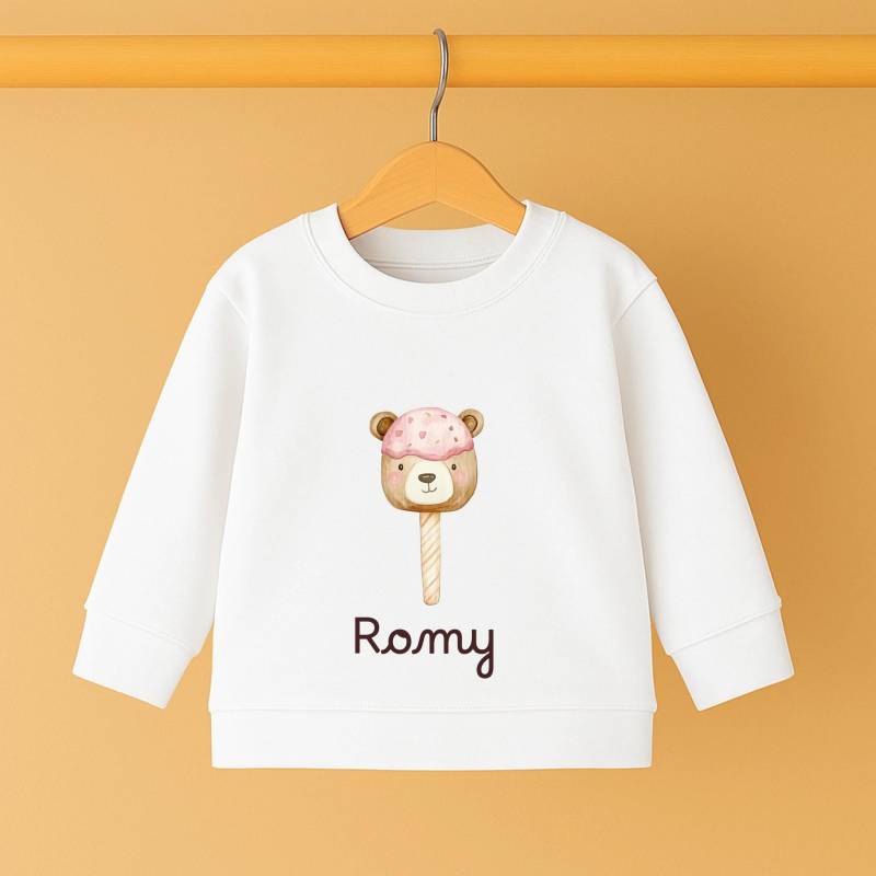 Personalisierter Baby Pullover Mit Namen , Eisbär Am Stiel, Sweatshirt Beige, Geschenk Zur Geburt Personalisierter Baby Pullover Mit Namen , Eisbär Am Stiel, Sweatshirt Beige, Geschenk Zur Geburt von Etsy - wwwlittleroarde