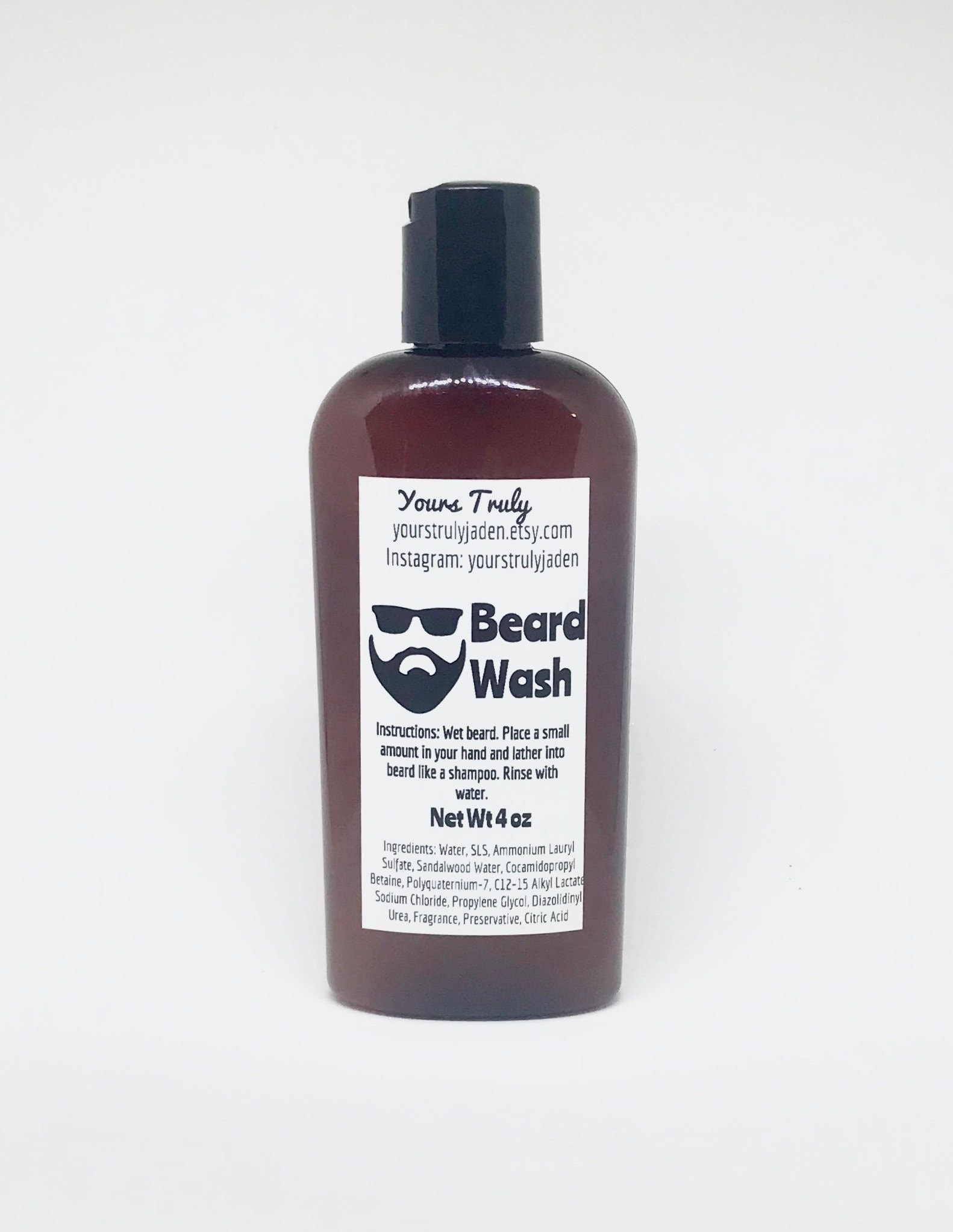 Bartwäsche - Feuchtigkeitsspendendes Shampoo Bartshampoo Bartseife von Etsy - yourstrulybathco