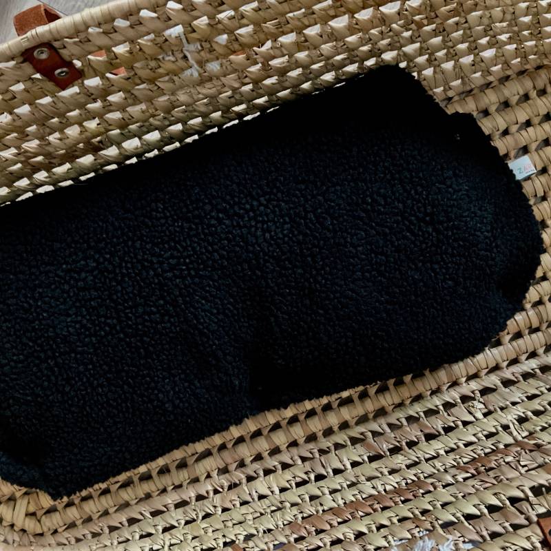 Kuscheliger Kinderwagenmuff Schwarz Kuscheliger Kinderwagenmuff Schwarz von Etsy - zARTrosaDesign