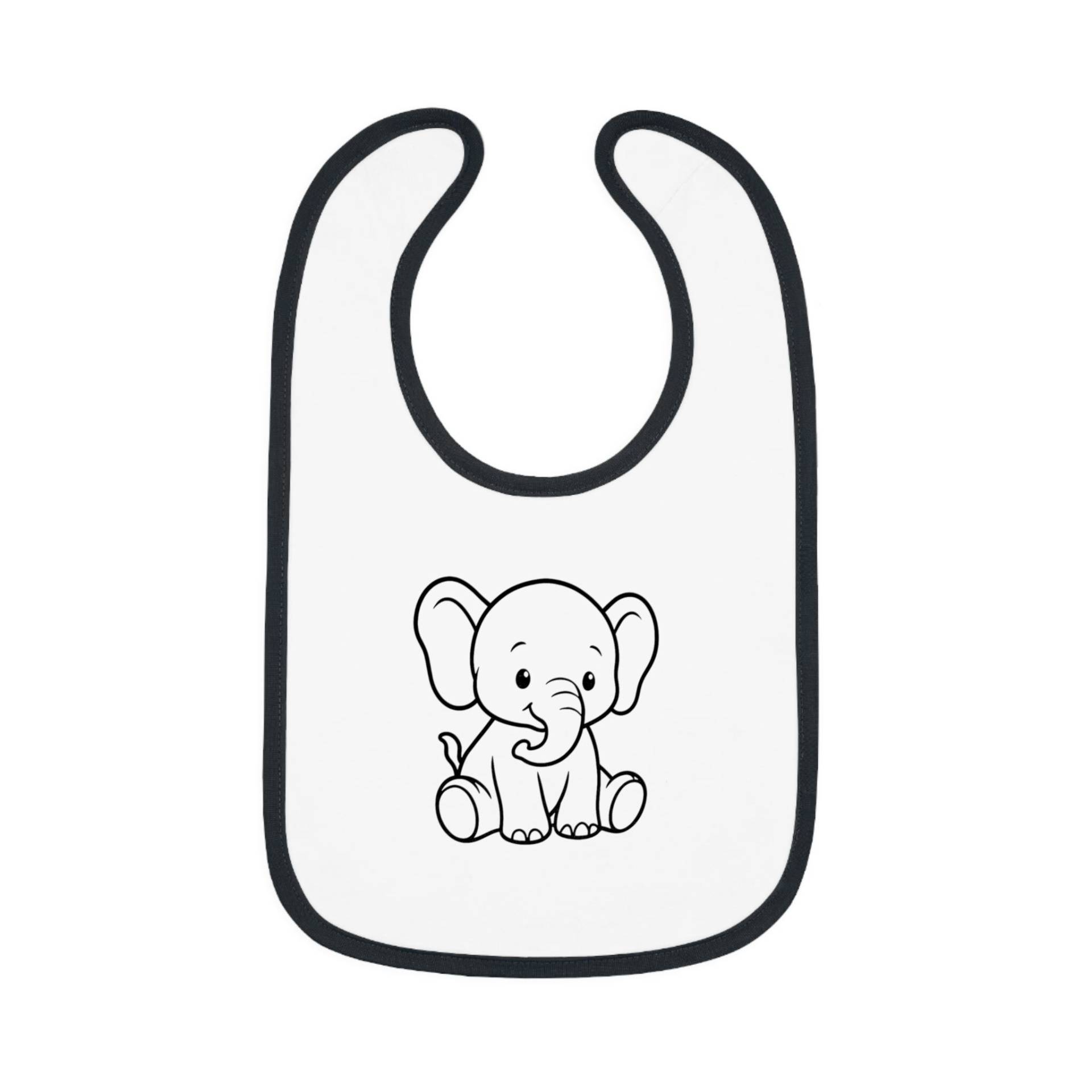 Adorable Elephant Baby Bib, Cute Shower Gift, Toddler Feeding Animal Nursery Decor, Infant Apparel, Fun & Functional von Etsy - zeolineLeona