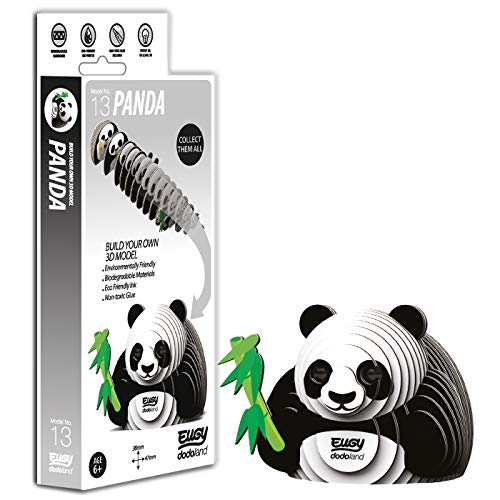 EUGY 3D Panda Modell:, Bastelset von EUGY