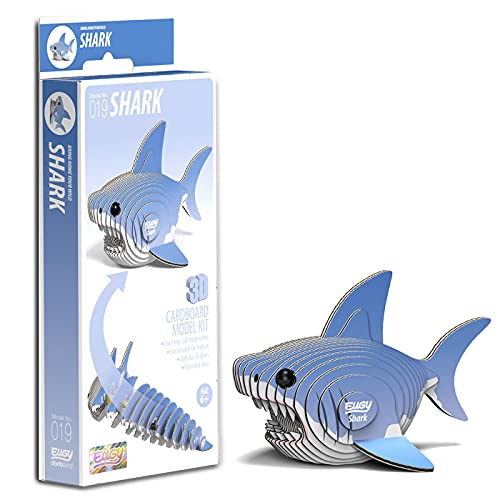 EUGY 3D Shark Modell, Bastelset von EUGY