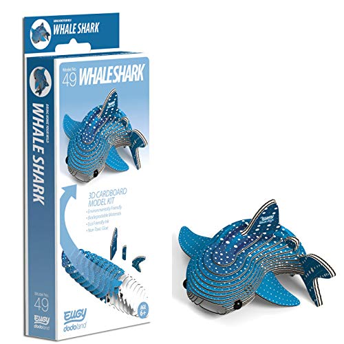 EUGY 3D Whale Shark Modell:, Bastelset von EUGY