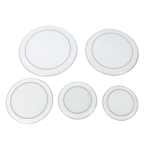 5 Stück Trommelfelle für Regaltrommeln 12 Zoll 13 Zoll 14 Zoll 16 Zoll 22 Zoll PET-Trommelfell-Kit Standard-Trommelfell-Set für Rock und Metal von Eujgoov