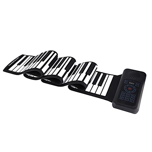 Digitales Elektrisches Faltbares Klavier, Klaviertastatur, 88 Tasten, Aufrollbares Tastaturklavier mit 128 Einzigartigen Tönen von Eujgoov
