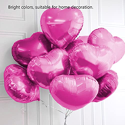 Eujgoov 10 Pcs 10 Zoll Herzförmige Aluminiumfolienballons, Farbenfrohe Party Hochzeitsgeburtstagsdekoration, Automatische Versiegelung, Langlebige, Romantische Atmosphäre, Hochwertiges, Langlebiges Eujgoov 10 Pcs 10 Zoll Herzförmige Aluminiumfolienballons, Farbenfrohe Party Hochzeitsgeburtstagsdekoration, Automatische Versiegelung, Langlebige, Romantische Atmosphäre, Hochwertiges, Langlebiges von Eujgoov