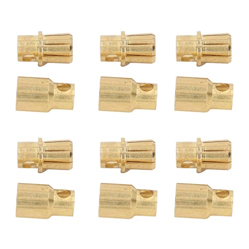 Eujgoov 30 Sätze Batterieklemmen-Stecker, Messing-Stecker-Stecker, Draht-Stecker, Draht-Stecker-Adapter für Batterieanschluss Eujgoov 30 Sätze Batterieklemmen-Stecker, Messing-Stecker-Stecker, Draht-Stecker, Draht-Stecker-Adapter für Batterieanschluss von Eujgoov