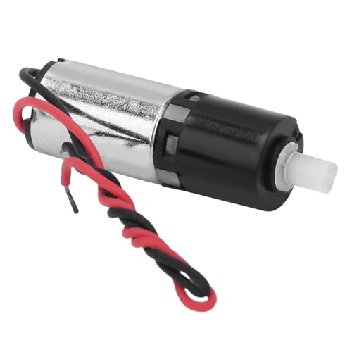 Eujgoov 6 Mm DC 3 V 120 U/min Getriebemotor, Immersetzungsmotor, Hohes Drehmoment, Mikrogeschwindigkeit-Tuntersetzungsgetgetriebemotor (Stufe 2) von Eujgoov