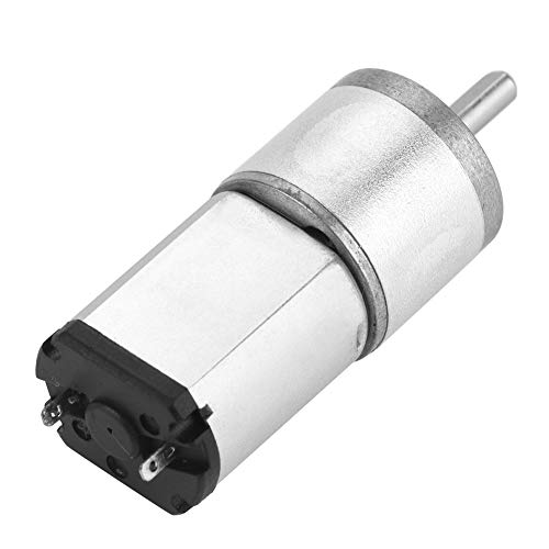 Eujgoov High-Getriebemotor, Leistungsstarker und Ruhiger, Langlebiger Gleichstrommotor für Intelligente Elektronikschlösser, Controller (6 V 100 U/min) von Eujgoov