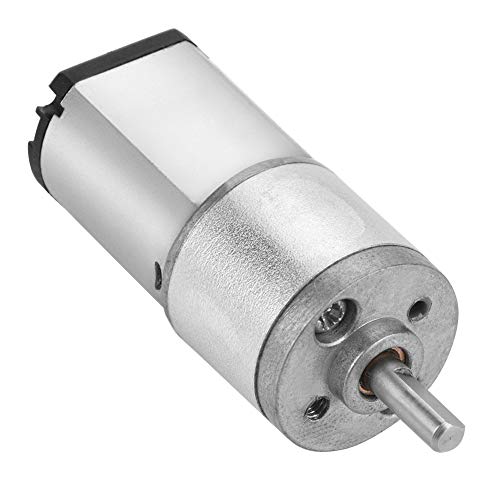 Eujgoov High-Getriebemotor, Leistungsstarker und Ruhiger, Langlebiger Gleichstrommotor für Intelligente Elektronikschlösser, Controller (6 V 130 U/min) von Eujgoov