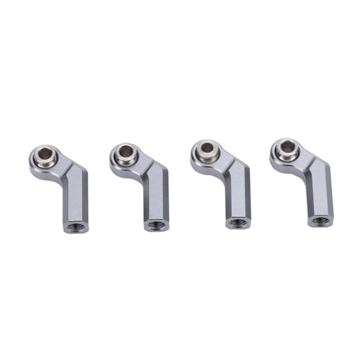 Eujgoov Legierung Metallkugelgelenk 4pcs M4 -Gewinde 7,0 Mm Durchmesser Kugelgelenke für RC -Autolenker und Federungssysteme (Ti-Farbe) von Eujgoov