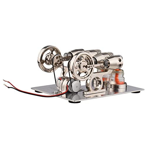 Praktisches Lernen von 12 V Two Cylinder Engine Model Bildungsspielzeug für Schüler Lehrer Praktisches Lernen von 12 V Two Cylinder Engine Model Bildungsspielzeug für Schüler Lehrer von Eujgoov