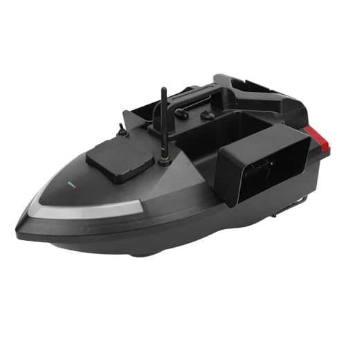 Eujgoov RC -Köderboot 2,4g Fernbedienung 500 M Steuerabstand Langlebiger Batterie für Tagesfischerei -ABS Material von Eujgoov