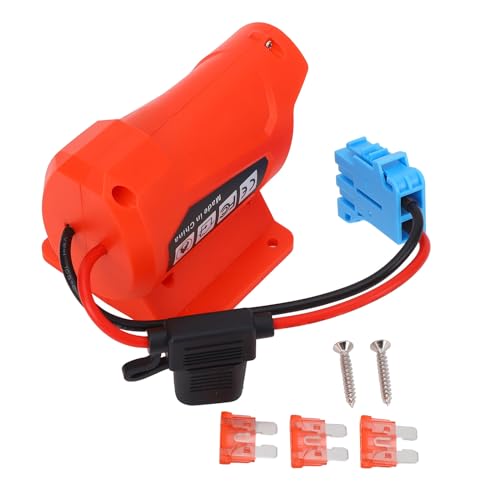Eujgoov RC Toy Battery Adapter, Leichtes und Robustes 18 -V -Lithium -Ionen -Batterieadapter mit Kabelbaumstecker, 40a, Leicht für - -Reitspielzeug Montiert Eujgoov RC Toy Battery Adapter, Leichtes und Robustes 18 -V -Lithium -Ionen -Batterieadapter mit Kabelbaumstecker, 40a, Leicht für - -Reitspielzeug Montiert von Eujgoov