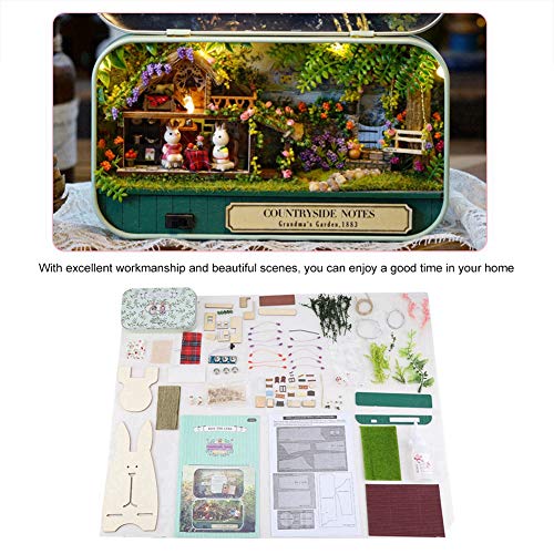 Miniatur-Puppenhaus, Miniatur-Puppenhaus, DIY-Puppenhaus, Elegant, Praktisch, Schön, Ausgezeichnet, Lustig, Handgefertigt, für, Als Desktop-Ornament für Geburtstagsfreundinnen Miniatur-Puppenhaus, Miniatur-Puppenhaus, DIY-Puppenhaus, Elegant, Praktisch, Schön, Ausgezeichnet, Lustig, Handgefertigt, für, Als Desktop-Ornament für Geburtstagsfreundinnen von Eujgoov