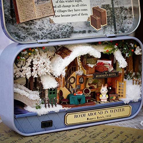 Miniatur-Puppenhaus, Miniatur-Puppenhaus, DIY-Puppenhaus, Elegant, Praktisch, Schön, Ausgezeichnet, Lustig, Handgefertigt, für, Als Desktop-Ornament für Geburtstagsfreundinnen Miniatur-Puppenhaus, Miniatur-Puppenhaus, DIY-Puppenhaus, Elegant, Praktisch, Schön, Ausgezeichnet, Lustig, Handgefertigt, für, Als Desktop-Ornament für Geburtstagsfreundinnen von Eujgoov