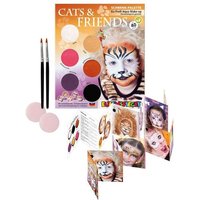 EULENSPIEGEL Schminkpalette Cats&Friends 11 Teile von Eulenspiegel Profi-Schminkfarben GmbH