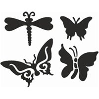 EULENSPIEGEL 108239 Selbstklebe Schablonen Set Butterfly EULENSPIEGEL 108239 Selbstklebe Schablonen Set Butterfly von Eulenspiegel