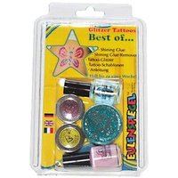 EULENSPIEGEL 730515 Glitzer Tattoo-Set Best of von Eulenspiegel