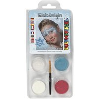 EULENSPIEGEL Profi Aqua Makeup Eiskönigin 6 Teile von Eulenspiegel