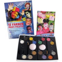 EULENSPIEGEL Schminkpalette 12 Farben 21 Teile EULENSPIEGEL Schminkpalette 12 Farben 21 Teile von Eulenspiegel