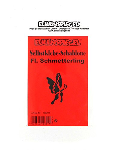 Eulenspiegel 106211 - Selbstklebe Schablone - FL. Schmetterling von Eulenspiegel