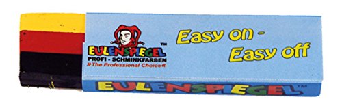 Eulenspiegel 626009 - Fun-Stick Deutschland, schwarz, rot, gelb, Schminkstift, WM, EM, Fan-Artikel Eulenspiegel 626009 - Fun-Stick Deutschland, schwarz, rot, gelb, Schminkstift, WM, EM, Fan-Artikel von Eulenspiegel