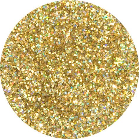 Eulenspiegel 902035 - Gold-Juwel (mittel), hologr. 2g Glitzer von Eulenspiegel