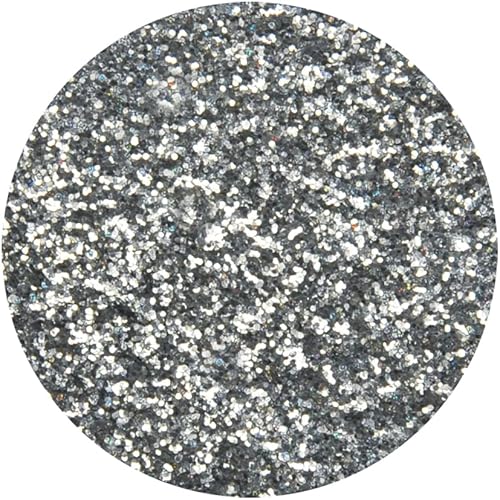 Eulenspiegel 907450 - Bio Glitter holografisch Silber, mittel, 6 g, biologisch abbaubar, Glitzer für Gesicht & Körper Eulenspiegel 907450 - Bio Glitter holografisch Silber, mittel, 6 g, biologisch abbaubar, Glitzer für Gesicht & Körper von Eulenspiegel