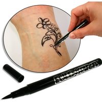 Eulenspiegel Tattoo Pen Schwarz, präzise Spitze, für temporäre Tattoos Eulenspiegel Tattoo Pen Schwarz, präzise Spitze, für temporäre Tattoos von Eulenspiegel