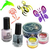 Glitzer Tattoo-Set Best of..Glitzer, Hautkleber, 4 Schablonen Glitzer Tattoo-Set Best of..Glitzer, Hautkleber, 4 Schablonen von Eulenspiegel