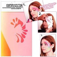 Profi Schminkschablone - Butterfly, flexibel, wiederverwendbar Profi Schminkschablone - Butterfly, flexibel, wiederverwendbar von Eulenspiegel