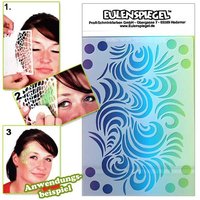 Profi Schminkschablone - Infinity, flexibel, wiederverwendbar Profi Schminkschablone - Infinity, flexibel, wiederverwendbar von Eulenspiegel
