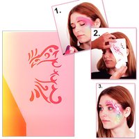 Profi Schminkschablone - Ornament, flexibel, wiederverwendbar Profi Schminkschablone - Ornament, flexibel, wiederverwendbar von Eulenspiegel