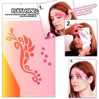 Profi Schminkschablone - Stil. Schmetterling seitlich, flexibel, wiederverwendbar Profi Schminkschablone - Stil. Schmetterling seitlich, flexibel, wiederverwendbar von Eulenspiegel