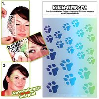 Profi Schminkschablone - Tierpfötchen, flexibel, wiederverwendbar Profi Schminkschablone - Tierpfötchen, flexibel, wiederverwendbar von Eulenspiegel