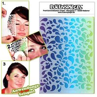 Profi Schminkschablone - Tropfen, flexibel, wiederverwendbar Profi Schminkschablone - Tropfen, flexibel, wiederverwendbar von Eulenspiegel
