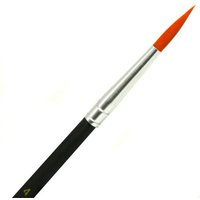 Rundpinsel Grösse 4, Schminkpinsel aus Qualitäts-Kunstfaser, 17,5cm Rundpinsel Grösse 4, Schminkpinsel aus Qualitäts-Kunstfaser, 17,5cm von Eulenspiegel